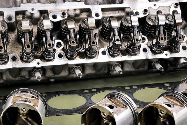 Retífica do cabeçote do motor
